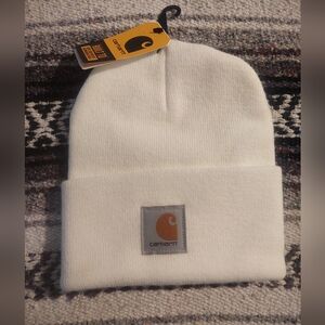 Carhartt White Beanie
